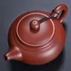 Bule Dahongpao Original de Areia Roxa Mineral 500ml Grande Capacidade Pote da Fortuna Buraco de Bola Puramente Feito à Mão Bule Grande Antigo