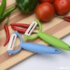 Fornecimento Direto do Fabricante Descascador de Cerâmica Doméstico de Aço Inoxidável Descascador de Melão Descascador Multifuncional Gadget de Cozinha
