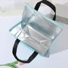 Bolsa desechable para llevar con aislamiento térmico, catering, té con leche, café, embalaje, bolso de mano, tela no tejida, bolsa para llevar, se puede imprimir