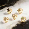 Anillos de Acero de Titanio con Circonita de Lujo Ligero Europeo y Americano, Estilo de Nicho de Gama Alta, Anillos de Venta Caliente Transfronteriza, Anillos Abiertos Ajustables al por Mayor
