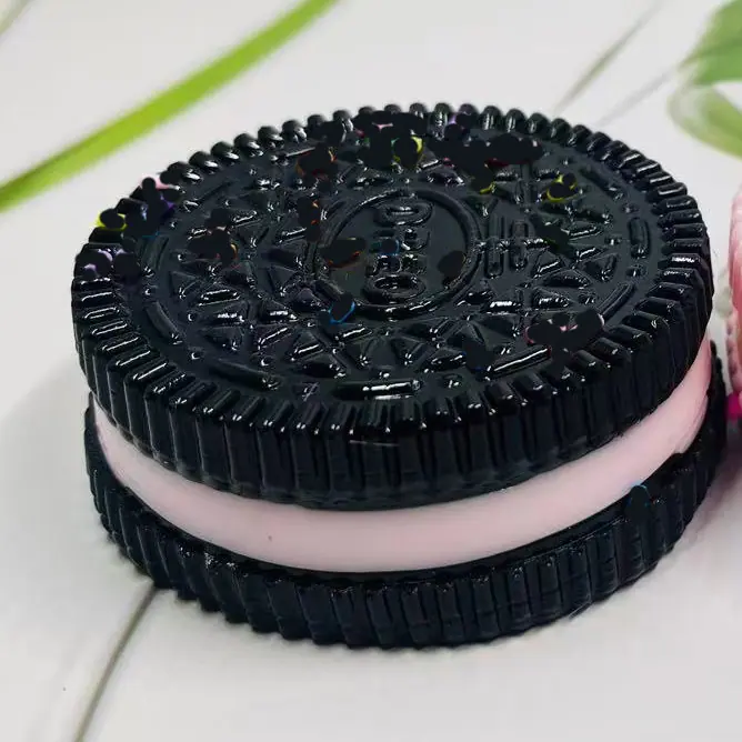 黑粉夹心新