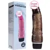 Fabricante GOK Xiong Ba TPE Cristal Vibração Única Masturbador Elétrico Feminino Vibrador Pênis Realista Brinquedos Sexuais para Adultos