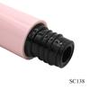 Tubo de máscara de cílios de 5ml líquido para crescimento de cílios tubo vazio recipiente redondo de plástico para creme base de cílios material de embalagem atacado