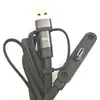 El Nuevo Cable de Carga Trenzado con Codo y Soporte Plegable de 240W es Adecuado para Cables de Datos para Juegos de Apple 17 y Tabletas Huawei