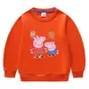 Suéter de punto para niños y niñas 2023 nueva ropa de primavera y otoño ropa infantil cerdo de dibujos animados Bebé Niño niña pequeña manga larga moda