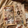 Série Crônica de Pintura a Óleo Yuezhen Adesivos Planos Retro Ins Tema de Pintura a Óleo Diário Material DIY Adesivos Decorativos