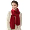 Cachecol 100% cashmere puro com padrão de losangos, um cachecol simples, macio e versátil para mulheres, proporcionando calor e proteção contra o frio, em um design de comprimento médio