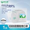 Baoweikang 1861V Máscara com Válvula de Respiração para Prevenir Poeira Industrial Soldagem Montada na Cabeça Esmerilhamento Kn95 Máscara Independente