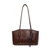 Bolsa Pequena Cross-border com Textura Avançada Nova 2024 Moda Bolsa de Ombro Feminina Bolsa Tote de Grande Capacidade Bolsa para o Dia a Dia
