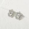Pingente de diamante em forma de amor direto da fábrica faça você mesmo material de liga colar brincos acessórios de joias