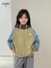 Chamarra con Capucha para Niñas Yojia Invierno 2025 Estilo Nuevo Cálida Ropa para Niños Grandes Top Forro Polar Ropa de Invierno para Niños