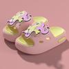Pantuflas Little Pony para Niñas Verano Nuevo Dibujos Animados para Niños Hogar Exterior Antideslizantes Sandalias para Niñas