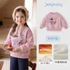 Sudadera de Felpa Jerry para Bebés Niñas 2026 Otoño Nueva Camiseta Pulóver Infantil para Niñas Pequeñas Ropa de Bebé