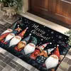 Serie de Árbol de Navidad Más Vendida de Temu Transfronteriza Felpa de Cristal Alfombrillas Decorativas de Piso para Sala de Estar, Entrada, Dormitorio, Resistentes a Manchas, En Stock al por Mayor
