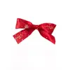 Serie navideña estilo europeo y americano lazo de cinta pasador patrón de alce copo de nieve pinza de pato pinza lateral pinza para flequillo accesorios femeninos