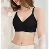 Venda direta da fábrica comércio exterior transfronteiriço verão fresco respirável macio suporte lingerie sutiã de elevação e suporte sem costura com controle lateral do seio