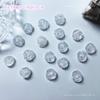 Luminous Ice resina transparente rosa manicure joias atacado manicure japonesa Camellia joias decoração manicure simples