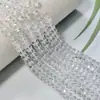 Cuentas de Cristal Planas Facetadas de 4-8 mm para Bisutería DIY, Cuentas Sueltas para Cadenas de Teléfono, Collares, Colgantes, Borlas y Accesorios de Joyería