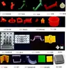 Painel de Pegboard de Plástico ABS Triangular e Quadrado Suporte de Exibição de Ferramentas Armazenamento Suspenso Gaiola de Animal de Estimação Cesto de Roupas Caixa de Armazenamento