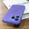 Adecuado para Uso en Verano, Funda para Teléfono Móvil Apple 16 para Disipación de Calor, Funda Protectora Transpirable para iPhone 17 Pro Max 14 Plus