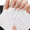 Chicas Europeas y Americanas Populares Estilo Metalizado Plata Líquida Explosión Estelar Pegatinas para Uñas Uñas Portables Hechas a Mano Sentido Espacial Dulce y Fresco Adhesivo Venta al por Mayor