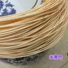 Cesta colgante mimbre imitación mimbre PE mimbre plástico tejido hilo de mimbre herramientas DIY hecho a mano material de reparación de corteza de ratán silla de mimbre