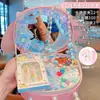 Caja de Regalo de Accesorios para el Cabello para Niños Pasador de Princesa para Niñas Día del Niño Regalo de Cumpleaños Elegante Collar para Niña Caja de Almacenamiento de Joyas