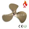 Accesorios para Ventilador de Chimenea Hoja de Ventilador de Aleación de Aluminio Completa 3 Aspas/8 Aspas Moldeo por Estampado 8 Colores Disponibles