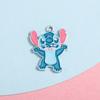 Pingente Stitch Acessórios Anime Óleo Gotejante Pingente Monstrinho Liga Acessórios de Joalheria DIY Pulseira Pulseira Roupa