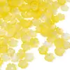 Kit de Material DIY Artesanal Contas de Flor de Cinco Pétalas de Acrílico Contas Coloridas Pulseira Colar Acessórios de Joia