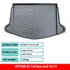 Adecuado para 16-21 Dongfeng Jingyi Joyear X5 Alfombrilla de Maletero Modificación Interior Especial Alfombrilla de Maletero Ecológica de TPE