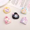 Accesorios de Resina DIY de Dibujos Animados Joyería Bolsa de Dibujos Animados Pegamento de Crema Pasador Funda para Teléfono Móvil Hebilla de Zapato Llavero Colgante con