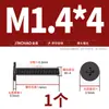 Tornillos de Cabeza Plana Delgada niquelados, de Forma Delgada, de Borde Delgado, Cabeza Plana Grande, Cabeza Plana Negra, Tornillos Phillips, Cabeza Plana M2M3M4M5M6