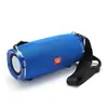 Altavoz Bluetooth Inalámbrico Tambor de Guerra Tg187 Alta Potencia Bolso para Exteriores Tarjeta Fm Subwoofer Audio para Baile Cuadrado