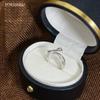Anel de Prata Esterlina S925 Feminino Personalizado Vintage Ano do Coelho Ano da Vida Anel de Dedo Exquisito Pequeno Anel de Cauda Jovem