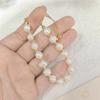 Pulsera de Perlas de Agua Dulce Naturales con un Diseño Elegante, Popular en Redes Sociales, Joyería de Gran Venta para Mujeres, Estilo Exquisito y Fresco
