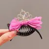 Accesorios para el Cabello de Corona para Niñas, Pinzas para el Cabello Lindas, Ligas para el Cabello con Moño, Ligas para Chongo, Cuerdas para Cola de Caballo, Accesorios para el Cabello de Niñas