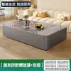 Estilo crema sala de estar hogar apartamento pequeño mesa de centro de vidrio templado de pie combinación de mueble de TV para sala de estar juego de muebles de TV para sala de estar