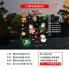 Decoración de Escena Navideña de Año Nuevo 2027 Transfronteriza Pegatinas para Ventanas Árbol de Navidad de Dibujos Animados Pegatinas Electrostáticas para Puertas y Ventanas de Vidrio