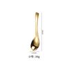 Colher Aço Inoxidável 304 Colher de Sopa Espessada para Uso Doméstico, Adequada para Beber Sopa, Comer, Colher Estilo Chinês, Colher Redonda de Sobremesa Atacado