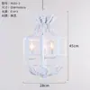 Lustre de Ferro Antigo Estilo Country Americano Transfronteiriço Sala de Jantar Corredor Entrada Lustre Luz de Casa Luxo Leve