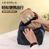 Caixa de almoço de bambu japonesa transfronteiriça, camada única, selada, grande capacidade, formato sub, forno de micro-ondas, fabricantes, Amazon