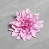 Cabeza de Flor de Dalia Tela de Piel Artificial Dalia al por Mayor Decoración de Boda Guirnalda de Flores Diadema con Guirnalda de Bosque de Flores