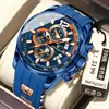 Reloj Deportivo para Hombre Marca Suiza Resistente al Agua Luminoso Multifunción Cuarzo Transmisión en Vivo Producto de Venta Caliente de Comercio Exterior Dropshipping