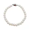 Pulsera de Perlas con Hebilla de Lingote Nueva 2025 para Niñas, Doble Capa, Lujo Ligero, Nicho, Exquisita, Francesa, de Gama Alta