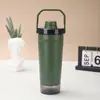 Vaso Batidor Portátil Transfronterizo Termo de Acero Inoxidable 304 Gran Capacidad Taza para Deportes al Aire Libre Mantenimiento Frío al Vacío Taza de Café