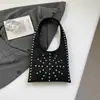 Bolso Retro para Axila para Mujer 2025 Invierno Nuevo Estilo Moderno Genial Remache Bolso de Mano Gran Capacidad Moda Bolso de Hombro
