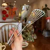 Venta Directa de Fábrica Utensilios de Cocina de Acero Inoxidable, Espátula, Cucharón para Sopa, Cuchara para Servir, Restaurante Amazon Serie Completa 304 con Mango Largo