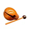 Instrumento de Madera de Palosanto con Forma de Pez para Oficinistas para Usar en Meditación y Canto, Adorno de Instrumento Musical de Madera