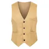 Comércio Exterior Transfronteiriço 2026 Colete Masculino Estilo Coreano Slim Fit Peça Única para Uso Casual de Negócios e Profissional, Padrinho